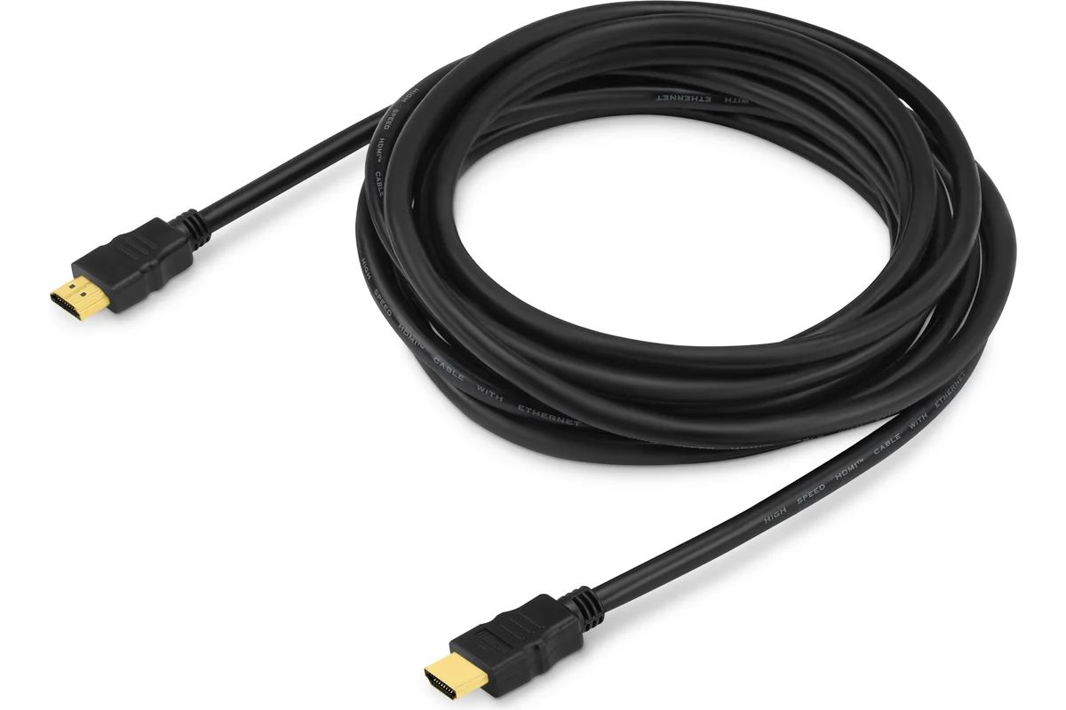 картинка Кабель Buro HDMI - HDMI ver 2.1 5м черный (BHP-HDMI-2.1-5G) от магазина бытовой техники и электроники «Тантал»