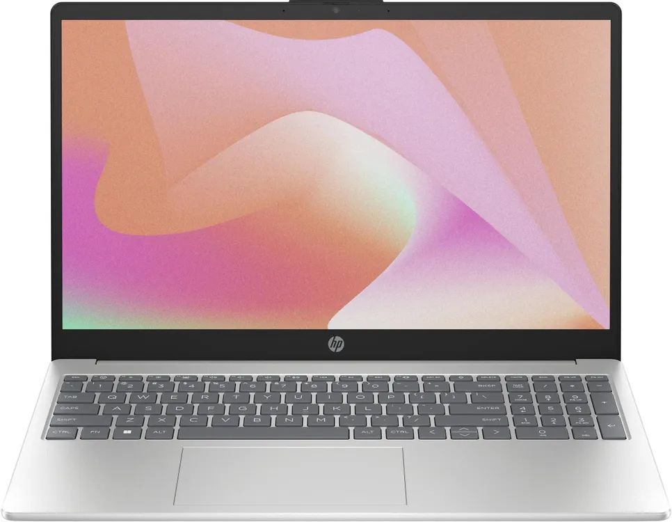 картинка Ноутбук 15.6" HP 15-fd0127dx серебристый Touch Core 7 150U 16GB/512GB IntelGr W11Home (B4HN8UA) от магазина бытовой техники и электроники «Тантал»