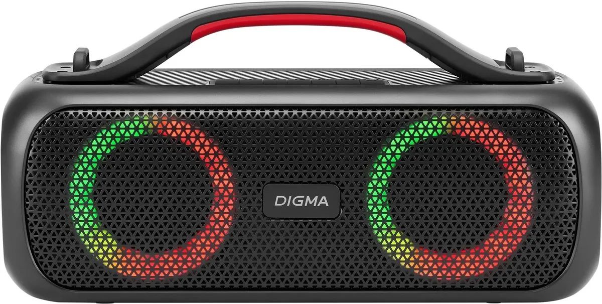 картинка Портативная акустика Digma D-PS1531 2.0 40Вт 3000мАч черный от магазина бытовой техники и электроники «Тантал»