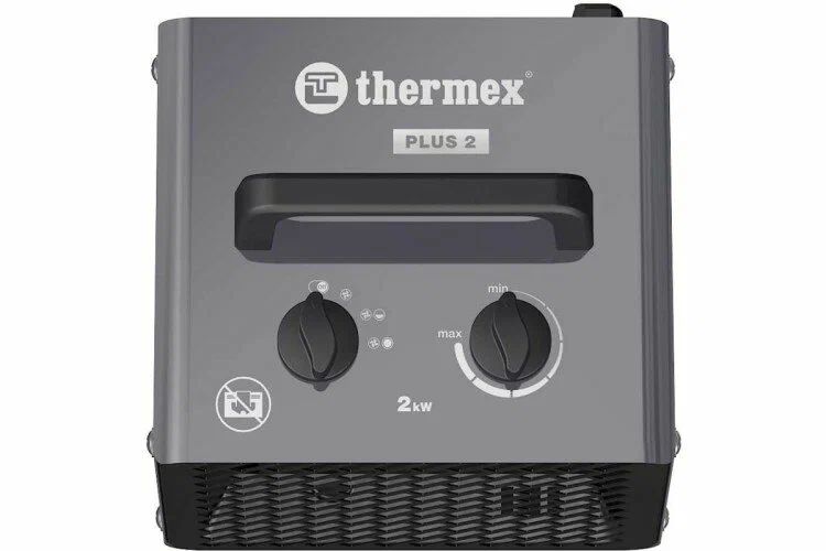 картинка Тепловая пушка электрическая Thermex Plus 3 3кВт серый от магазина бытовой техники и электроники «Тантал»