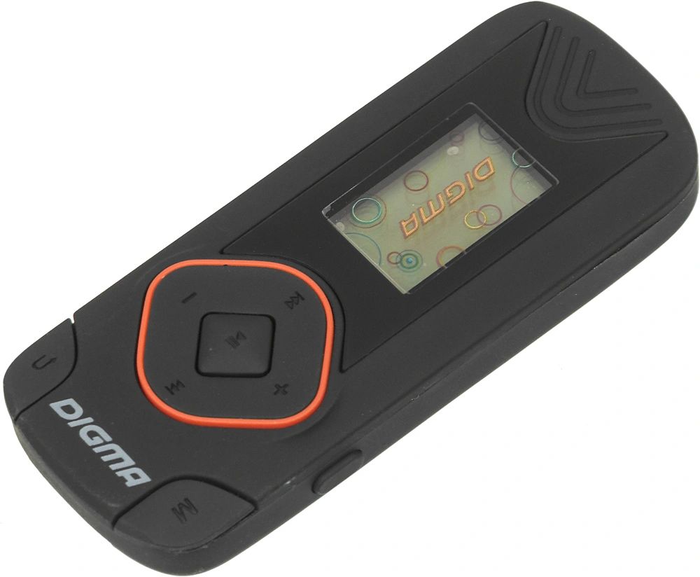картинка Плеер Flash Digma R3 8Gb черный/0.8"/FM/microSDHC/clip от магазина бытовой техники и электроники «Тантал»