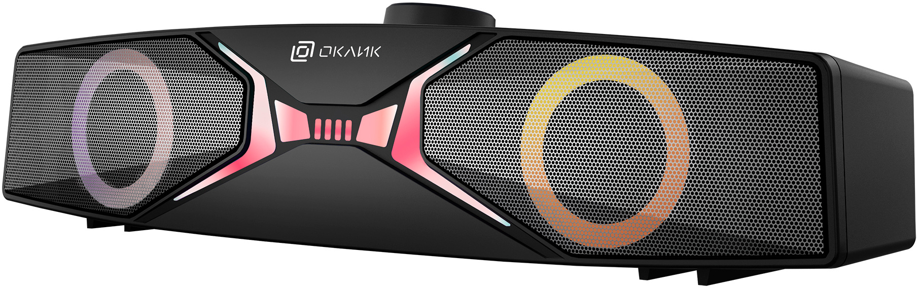 картинка Саундбар 2.0 Oklick OK-502S 6Вт черный от магазина бытовой техники и электроники «Тантал»