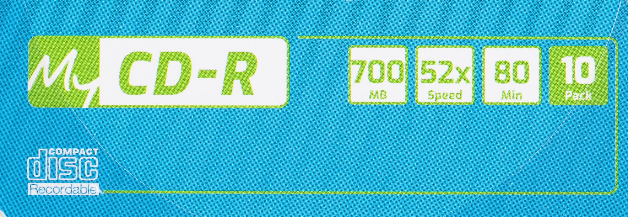 картинка Диск CD-R MyMedia 700Mb 52x Pack wrap (10шт) (69204) от магазина бытовой техники и электроники «Тантал»
