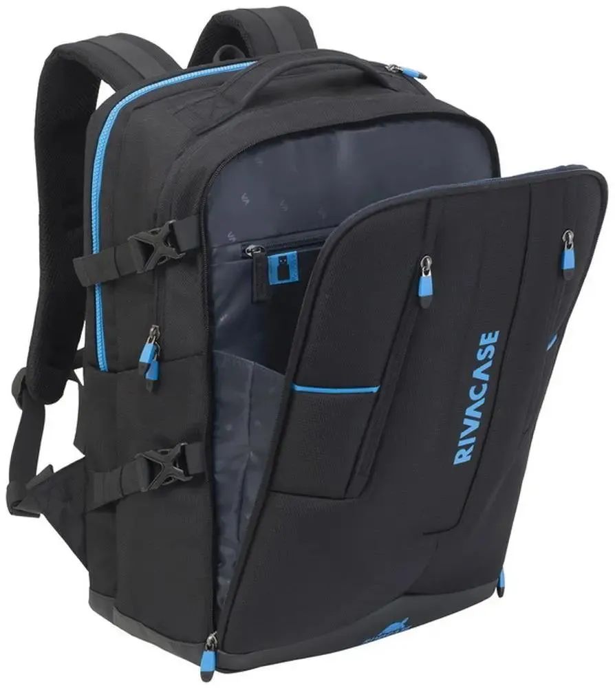 картинка Рюкзак для ноутбука 17.3" Riva 7860 полиэстер черный от магазина бытовой техники и электроники «Тантал»