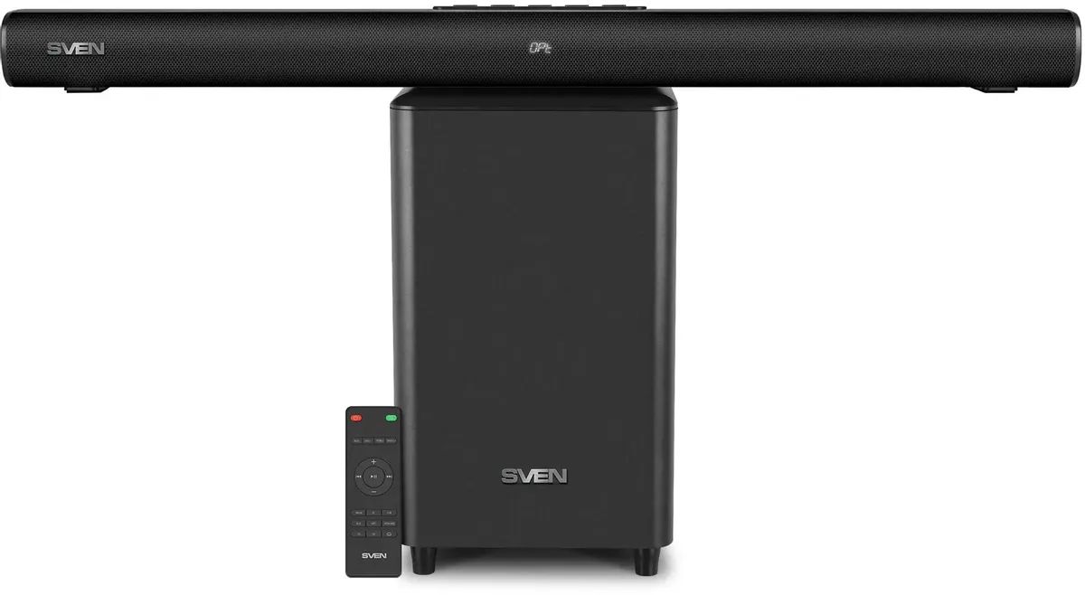 картинка Саундбар 2.1 Sven SB-2200D 300Вт черный (SV-020811) от магазина бытовой техники и электроники «Тантал»