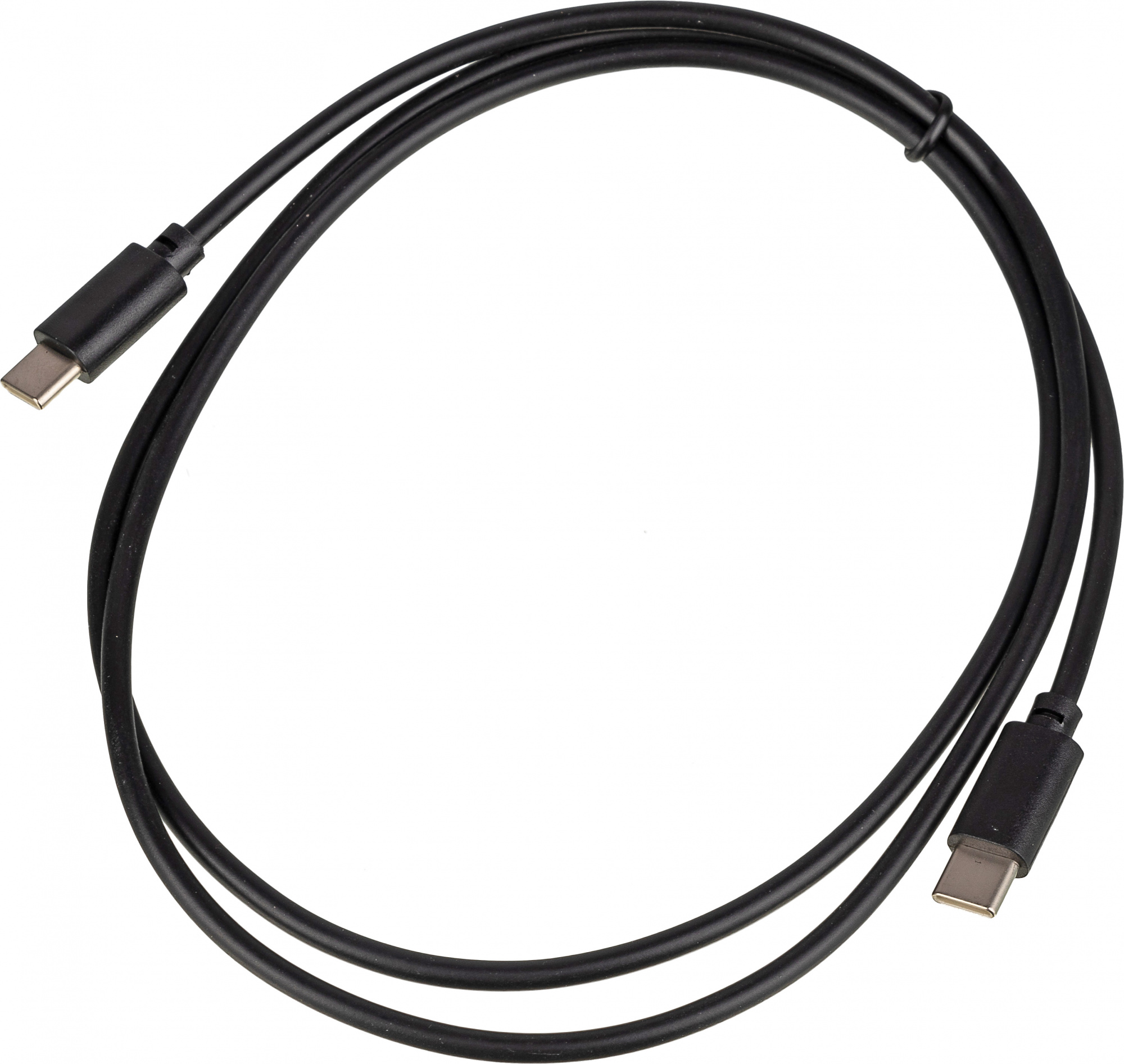 картинка Кабель USB Type-C (m)-USB Type-C (m) 1м черный от магазина бытовой техники и электроники «Тантал»