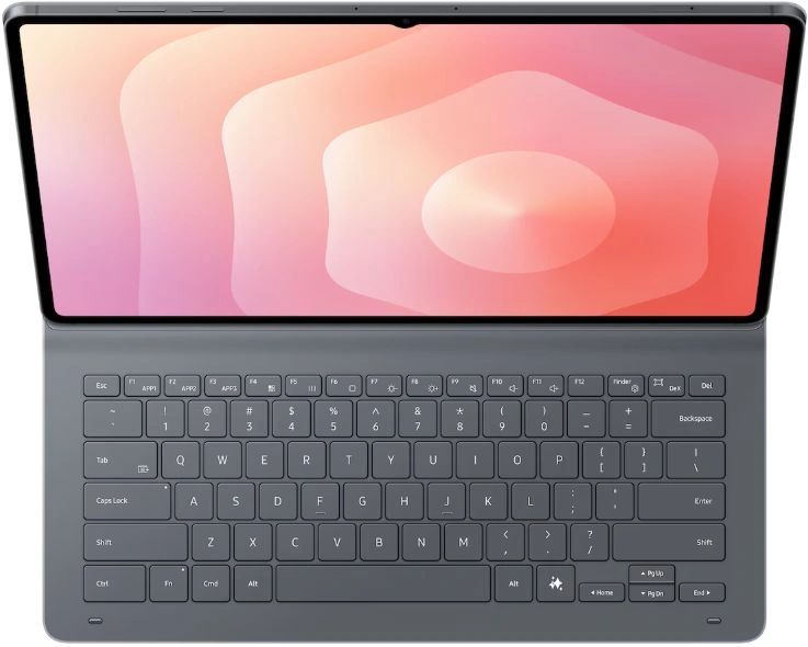 картинка Чехол Samsung для Samsung Galaxy Tab S11 Ultra Book Cover Keyboard Slim поликарбонат/полиуретан черный (EF-DX930UBEGRU) от магазина бытовой техники и электроники «Тантал»
