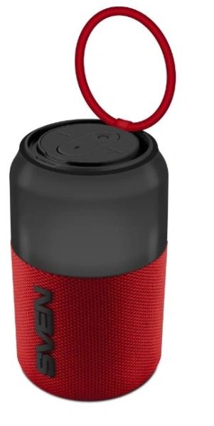 картинка Портативная колонка Sven PS-130 10Вт 1.0 1800mAh красный (SV-022983) от магазина бытовой техники и электроники «Тантал»