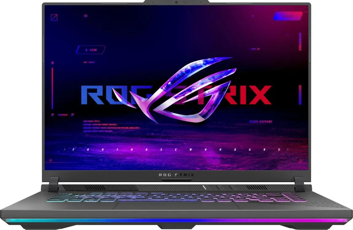 картинка Ноутбук 16" Asus ROG Strix G16 G614PW-TS133 серый R9-8940HX 32GB/1TB RTX5080 noOS (90NR0QK7-M006P0) от магазина бытовой техники и электроники «Тантал»