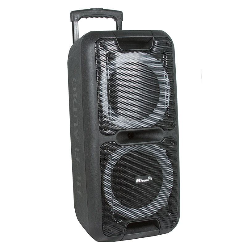картинка Портативная акустика Eltronic 20-14 Dance box 300 80Вт LED TWS 7000мАч черный от магазина бытовой техники и электроники «Тантал»