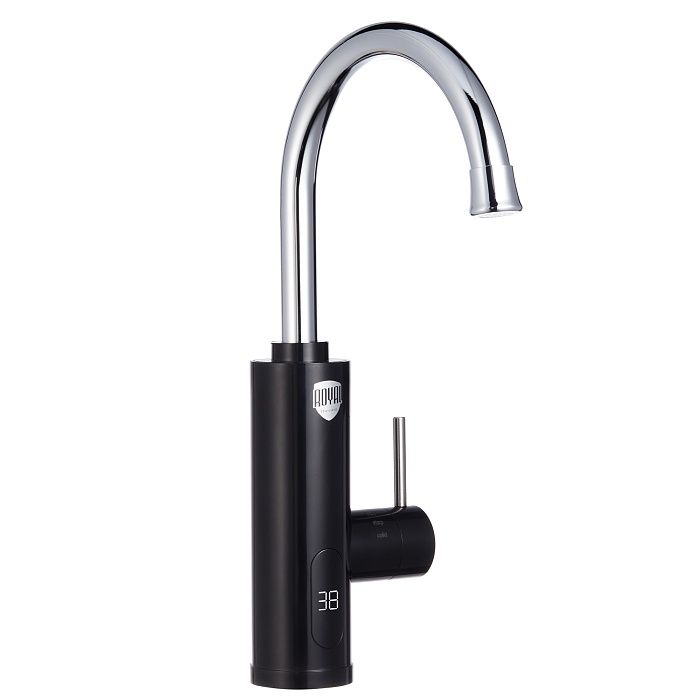 картинка Водонагреватель Royal Thermo QuickTap проточный электрический кран черный от магазина бытовой техники и электроники «Тантал»