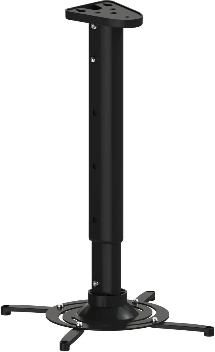 картинка Кронштейн для проектора Cactus CS-VM-PR05L-BK черный макс.10кг потолочный поворот и наклон от магазина бытовой техники и электроники «Тантал»