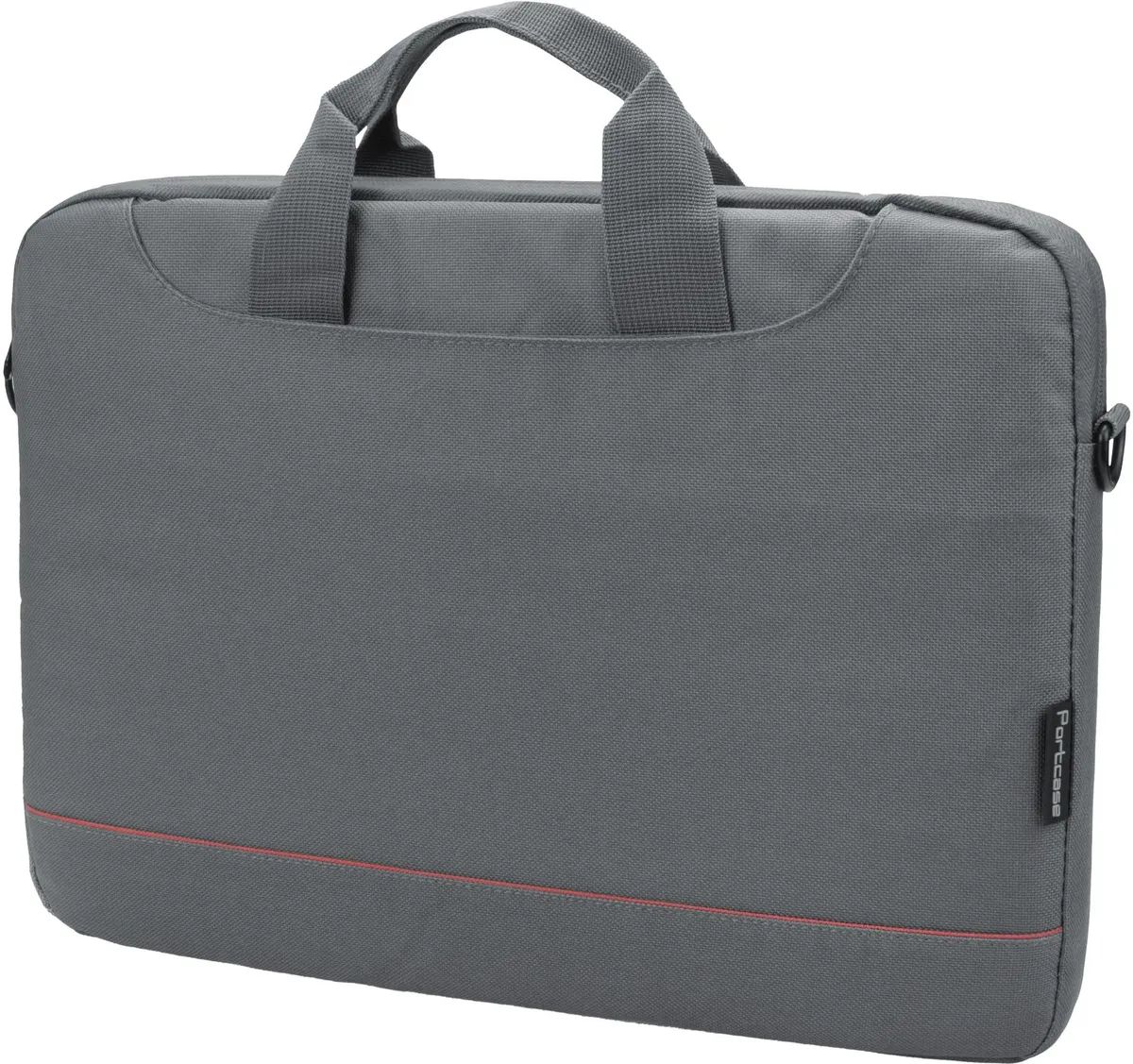 картинка Сумка для ноутбука 15.6" Portcase KCB-141GY нейлон серый от магазина бытовой техники и электроники «Тантал»