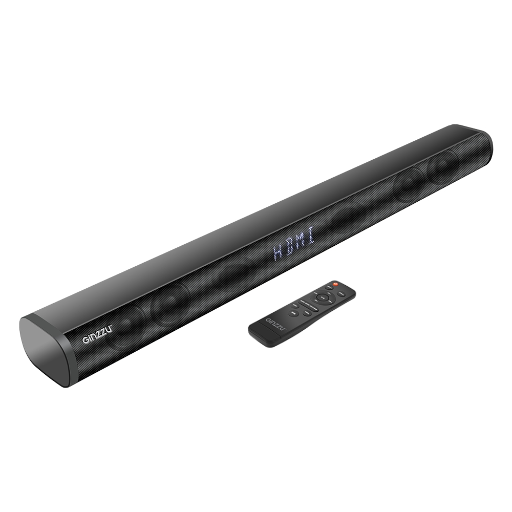 картинка Саундбар 2.1 Ginzzu GM-502 2x15Вт+30Вт черный от магазина бытовой техники и электроники «Тантал»