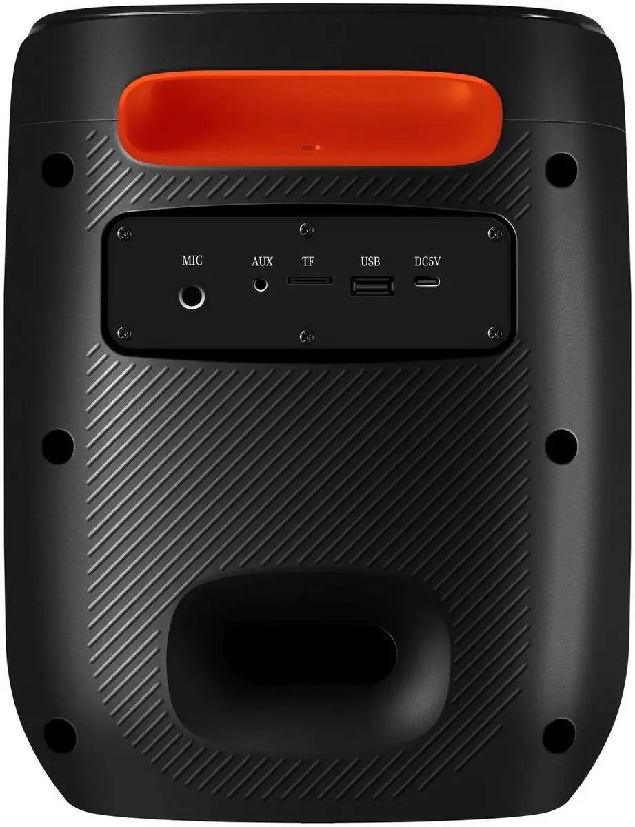 картинка Портативная акустика Defender Boomer 50Вт LED TWS 3600мАч черный (65450) от магазина бытовой техники и электроники «Тантал»