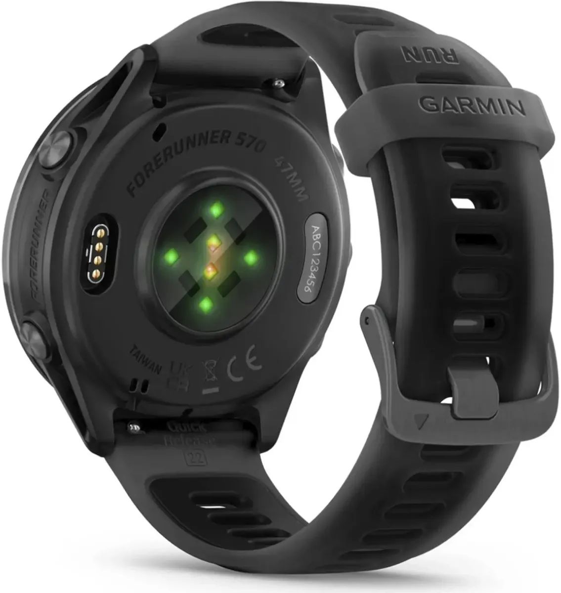 картинка Смарт-часы Garmin Forerunner 570 1.4" 135-205мм черный/черный (010-02971-00) от магазина бытовой техники и электроники «Тантал»