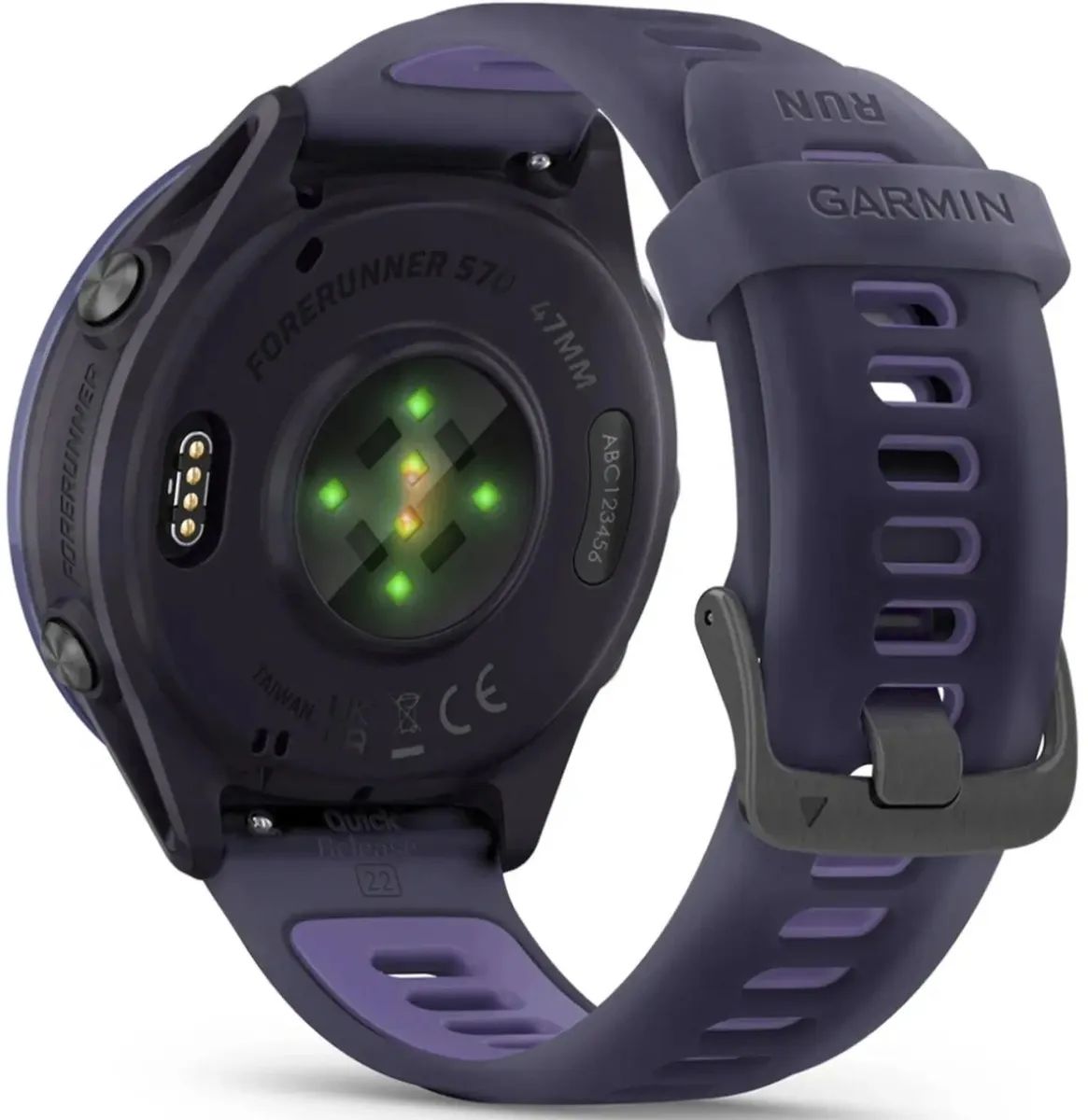 картинка Смарт-часы Garmin Forerunner 570 1.4" 135-205мм фиолетовый/фиолетовый (010-02971-02) от магазина бытовой техники и электроники «Тантал»