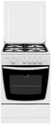 картинка Плита газовая Gefest CG 60MC7 K73 белый метал.крышка реш.чугун от магазина бытовой техники и электроники «Тантал»