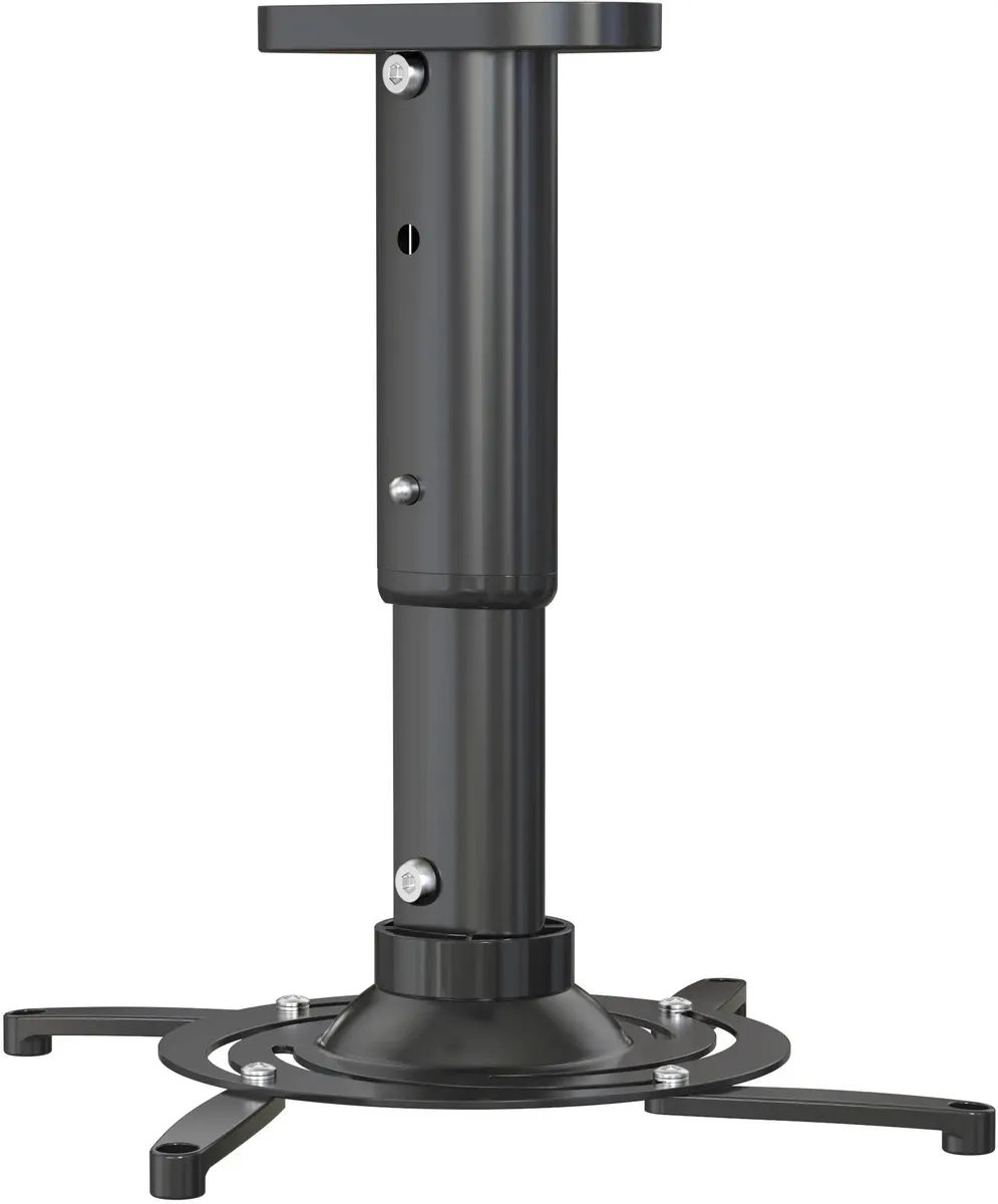 картинка Кронштейн для проектора Cactus CS-VM-PR05M-BK черный макс.21кг потолочный поворот и наклон от магазина бытовой техники и электроники «Тантал»