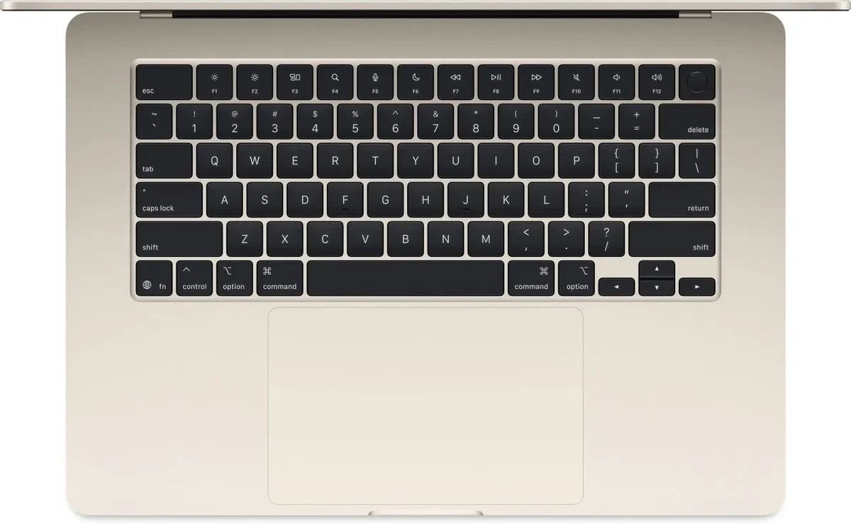 картинка Ноутбук 15.3" Apple Macbook Air 15 2025 золотой M4 16Gb/512Gb Mac OS (MW1K3LL/A) от магазина бытовой техники и электроники «Тантал»