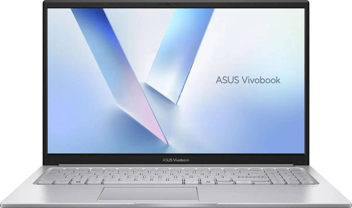 картинка Ноутбук 15.6" Asus Vivobook 15 X1504MA-BQ058 серебристый Core 5 320 16GB/512GB IntelGr noOS (90NB17I2-M01120) от магазина бытовой техники и электроники «Тантал»