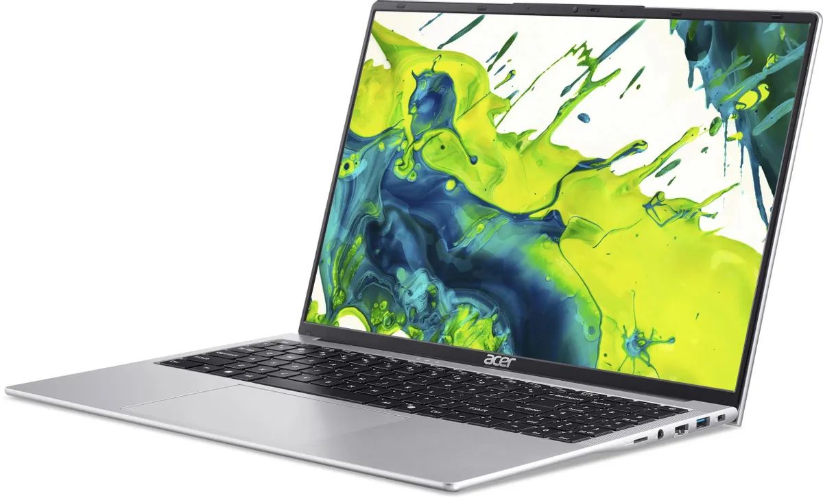 картинка Ноутбук 16" Acer Aspire Lite 16 AL16-54P-59ZA серебристый  Core 5 120U 32GB/512GB  Intel Graphics NoOS (NX.DJ8CD.001) от магазина бытовой техники и электроники «Тантал»