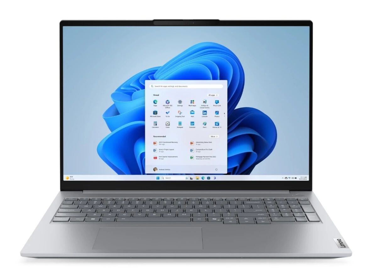 картинка Ноутбук 16" Lenovo ThinkBook G8 IAL серый U7-255H 16Gb/ 512Gb Arc Gr DOS (21SK0030GQ) от магазина бытовой техники и электроники «Тантал»