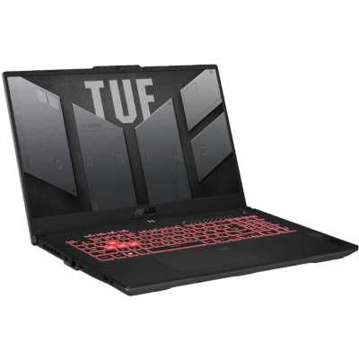 картинка Ноутбук 17.3" Asus TUF Gaming FA707NUG-HX182 серый R7-7445HS 16GB/512GB RTX4050 6GB noOS (90NR0EF5-M00AX0) от магазина бытовой техники и электроники «Тантал»