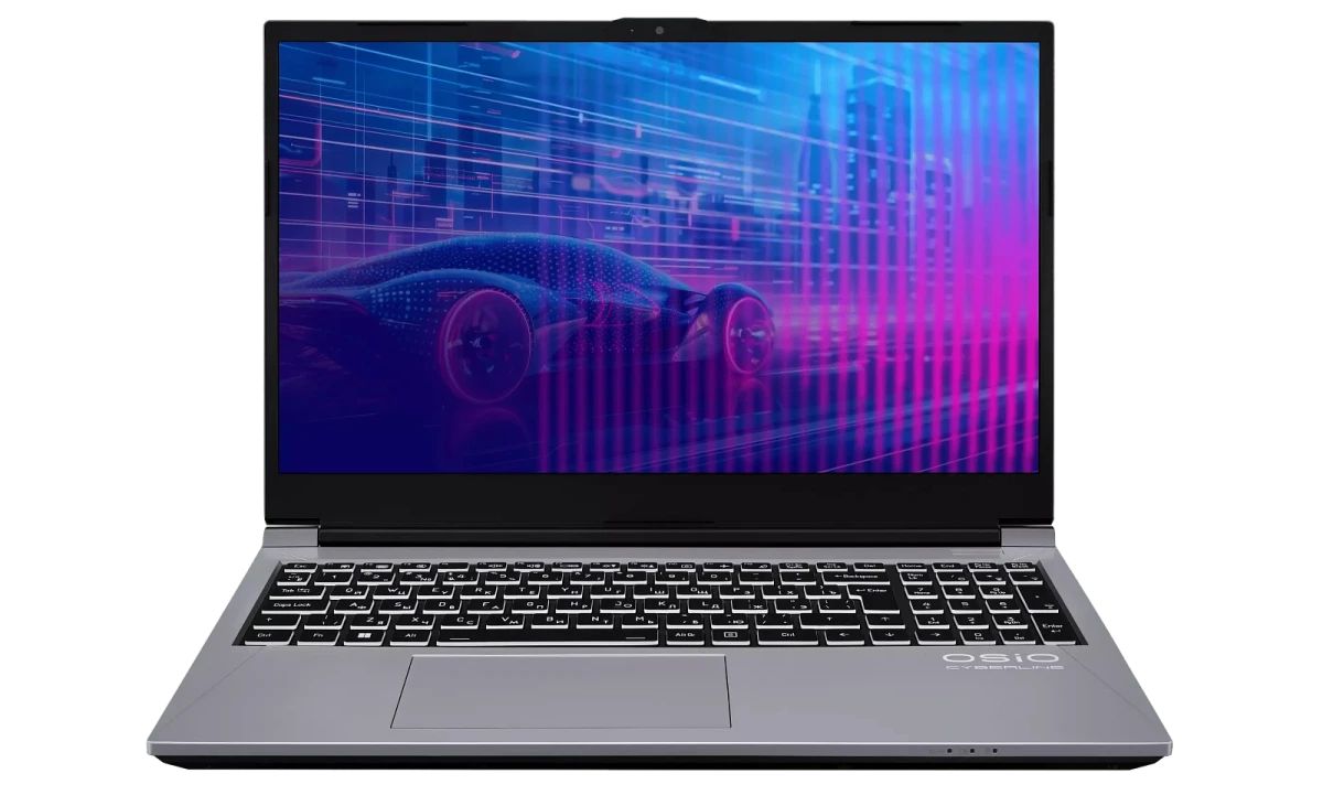 картинка Ноутбук 16" Osio CyberLine C150i-003 серый i5-12600H 16Gb/512Gb RTX4060 noOS (C150i-003) от магазина бытовой техники и электроники «Тантал»