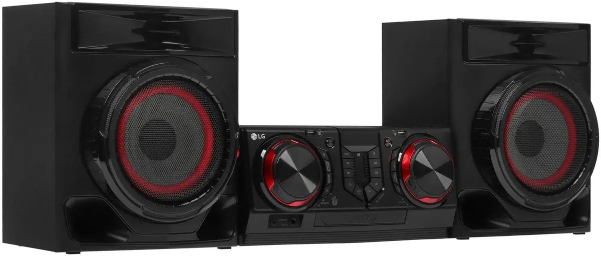 картинка Музыкальный центр LG CJ44 480Вт CD FM USB BT черный от магазина бытовой техники и электроники «Тантал»