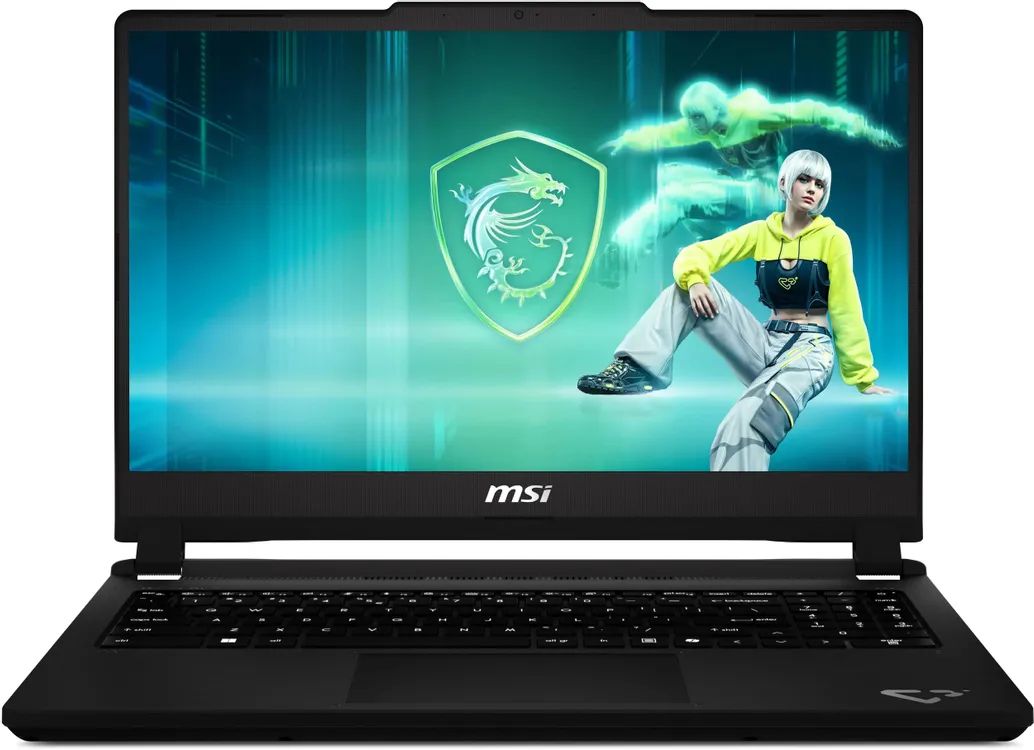 картинка Ноутбук 15.6" MSI Cyborg 15 C2WE-017XRU черный Core 5 210H 16GB/512GB RTX5050 DOS (9S7-15T121-017) от магазина бытовой техники и электроники «Тантал»