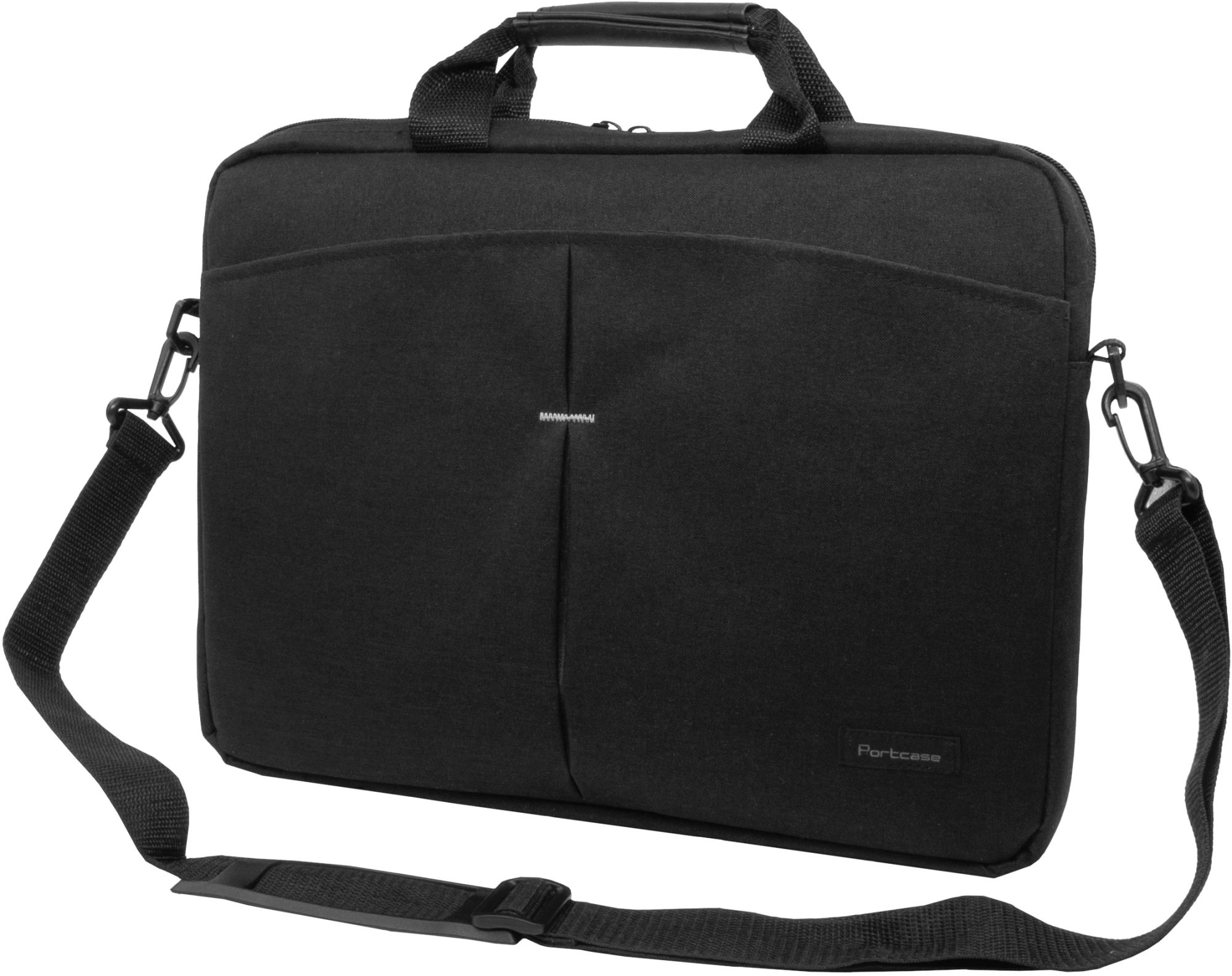 картинка Сумка для ноутбука 15.6" Portcase KCB-162 черный нейлон/полиэстер (KCB-162 BLACK) от магазина бытовой техники и электроники «Тантал»