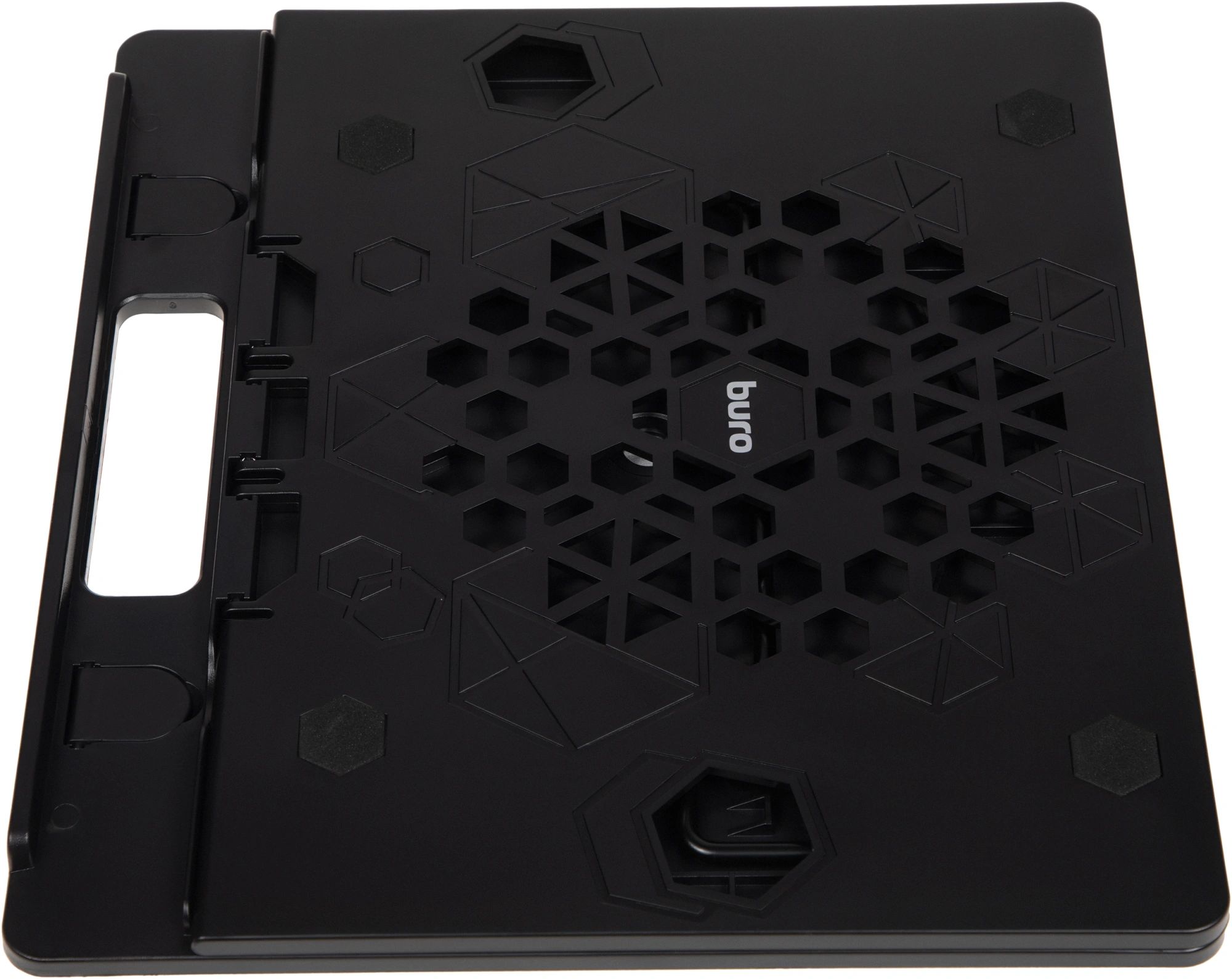 картинка Подставка для ноутбука Buro BU-LS130 15.6" 280x250x15мм 520г металл/пластик черный от магазина бытовой техники и электроники «Тантал»