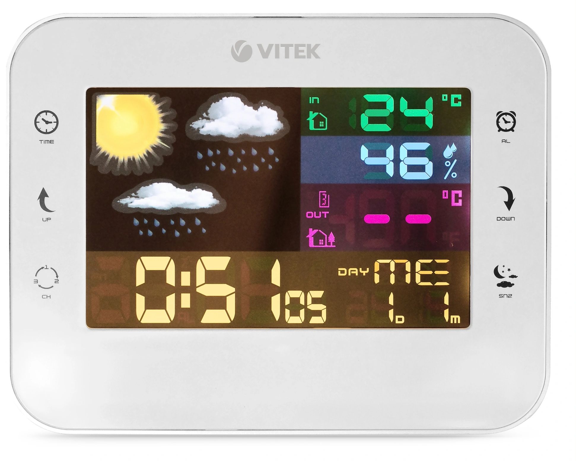 картинка Метеостанция Vitek VT-6412 BK от магазина бытовой техники и электроники «Тантал»