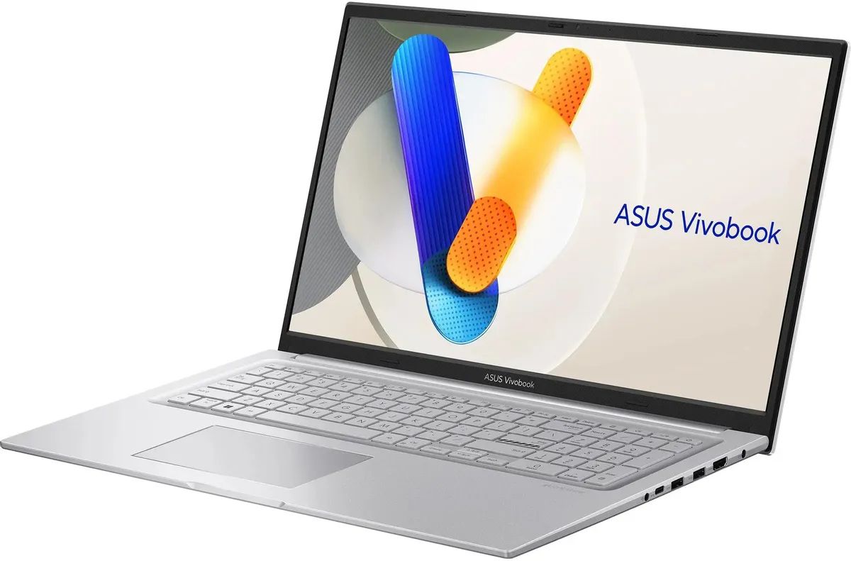 картинка Ноутбук 17.3" Asus VivoBook X1704VA-AU1107 серебристый Core 7 150U 16GB/1TB IntelGr NoOS (90NB13X1-M00MT0) от магазина бытовой техники и электроники «Тантал»