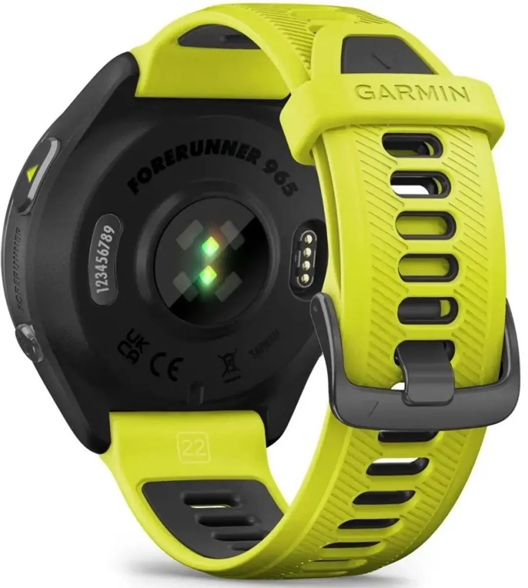 картинка Смарт-часы Garmin Forerunner 965 1.4" 135-205мм черный/черный/желтый (010-02809-12) от магазина бытовой техники и электроники «Тантал»