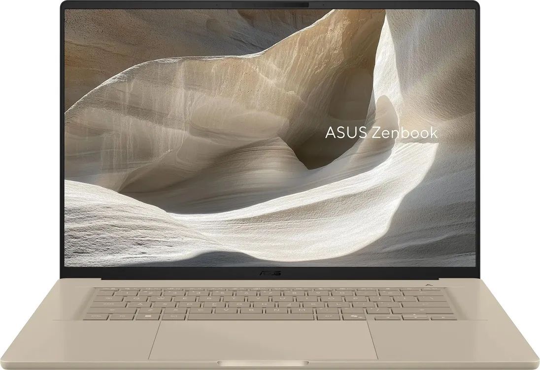 картинка Ноутбук 16" Asus Zenbook A16 UX3607OA-SQ020W бежевый Snapdragon X2 Elite Extreme 48GB/1TB Qualcomm Adreno W11Home (90NB17W1-M003U0) от магазина бытовой техники и электроники «Тантал»