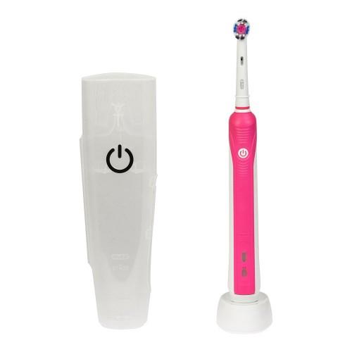картинка Зубная щетка электрическая Oral-B Pro 750 розовый/белый насад.:1шт от магазина бытовой техники и электроники «Тантал»