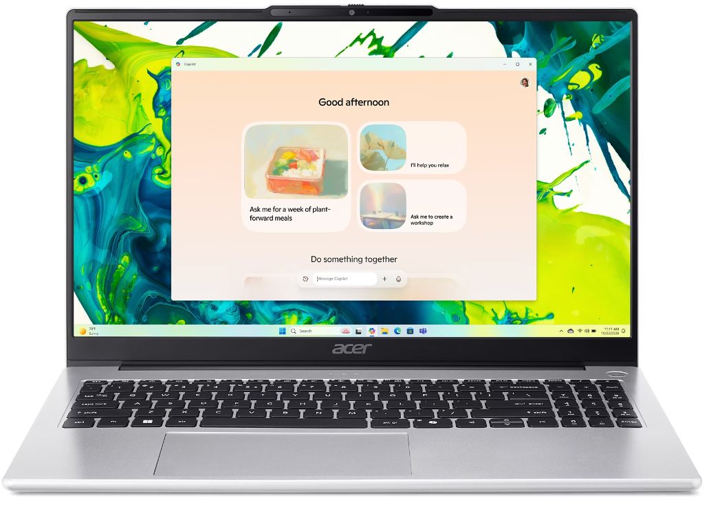 картинка Ноутбук 15.6" Acer Aspire Lite 15 AL15-44P-R01T серебристый R5-7430U 16GB/512GB RadeonGr noOS (NX.DJZEX.001) от магазина бытовой техники и электроники «Тантал»