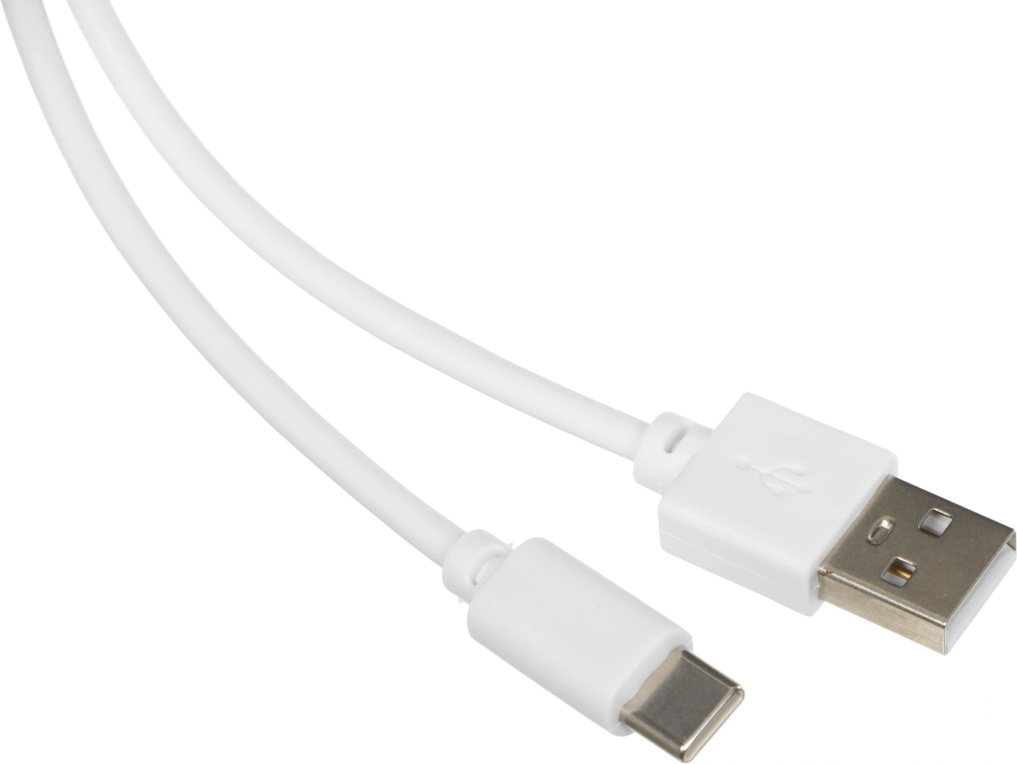 картинка Кабель USB (m)-USB Type-C (m) 1м белый от магазина бытовой техники и электроники «Тантал»