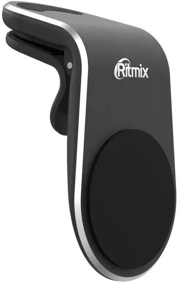 картинка Держатель Ritmix RCH-009 V Magnet магнитный черный от магазина бытовой техники и электроники «Тантал»