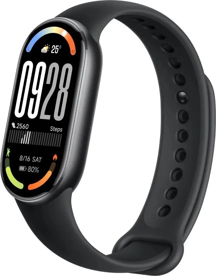 картинка Фитнес-браслет Xiaomi Smart Band 10 1.72" 210мм черный (BHR07PYGL) от магазина бытовой техники и электроники «Тантал»