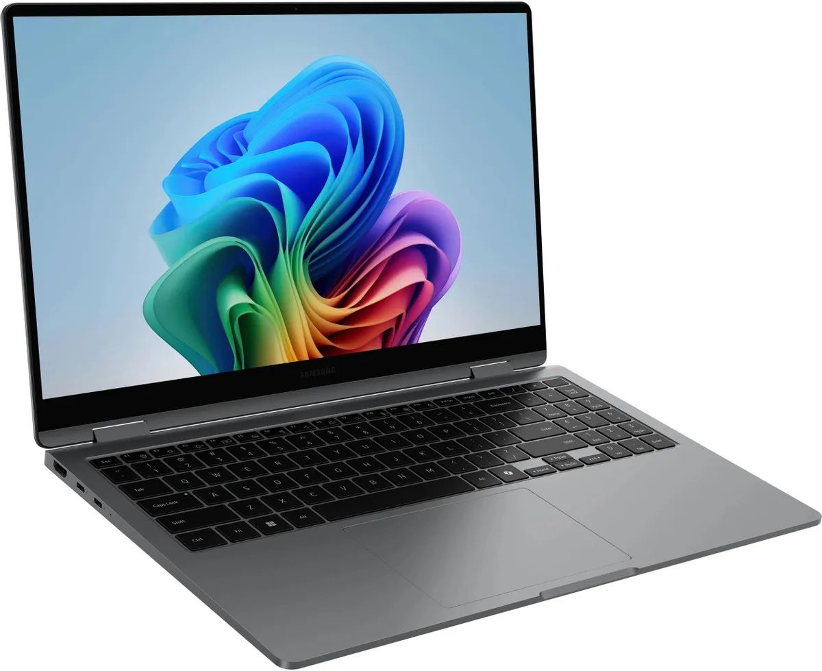 картинка Ноутбук 15.6" Samsung Galaxy Book 5 360 NP750 серый Touch Core Ultra 7-256V 16Gb/512Gb IntelArc140V W11H (NP750QHA-LG2IN) от магазина бытовой техники и электроники «Тантал»