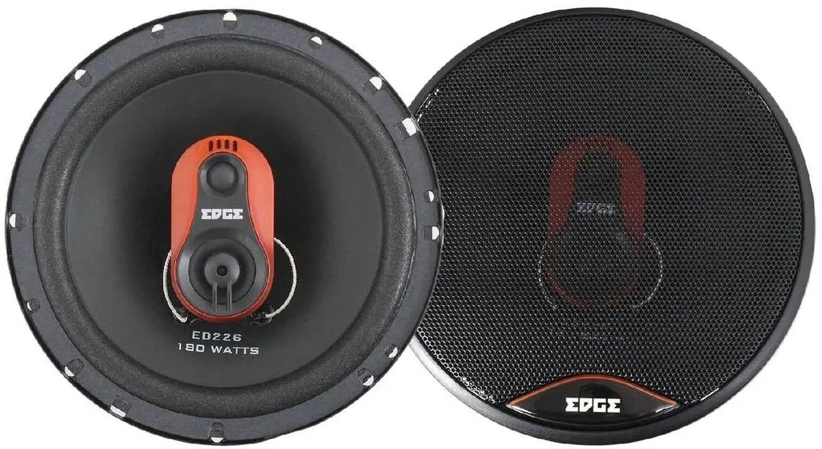 картинка Колонки автомобильные Edge ED226-E8 6.5"(16.5см) 180Вт 80дБ 4Ом (ком.:2кол.) от магазина бытовой техники и электроники «Тантал»