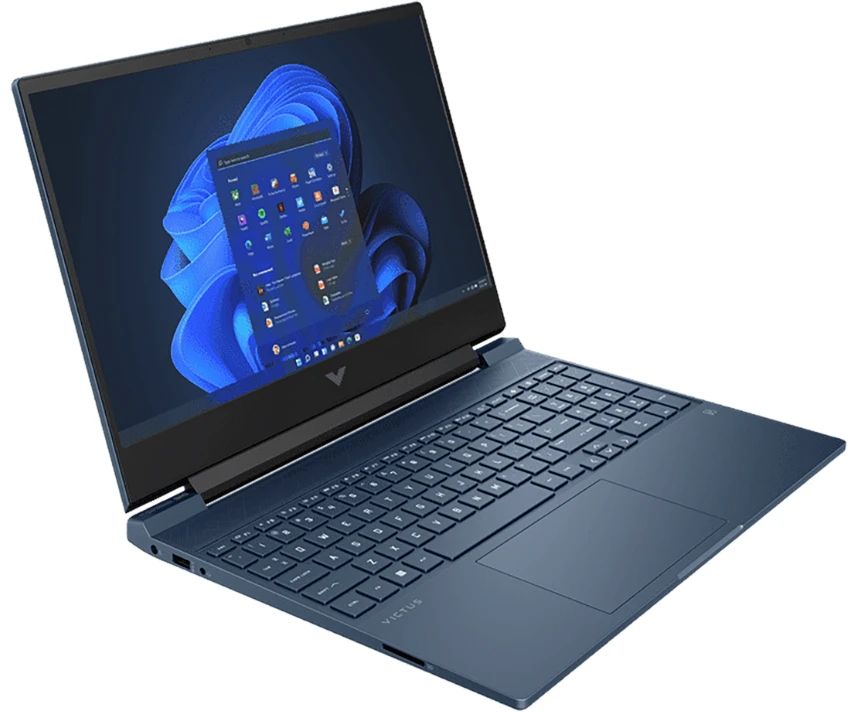картинка Ноутбук 15.6" HP Victus 15-FB3120AX синий R7-7445HS 16GB/512GB RTX3050 6GB W11Home  (BT6E1PA) от магазина бытовой техники и электроники «Тантал»
