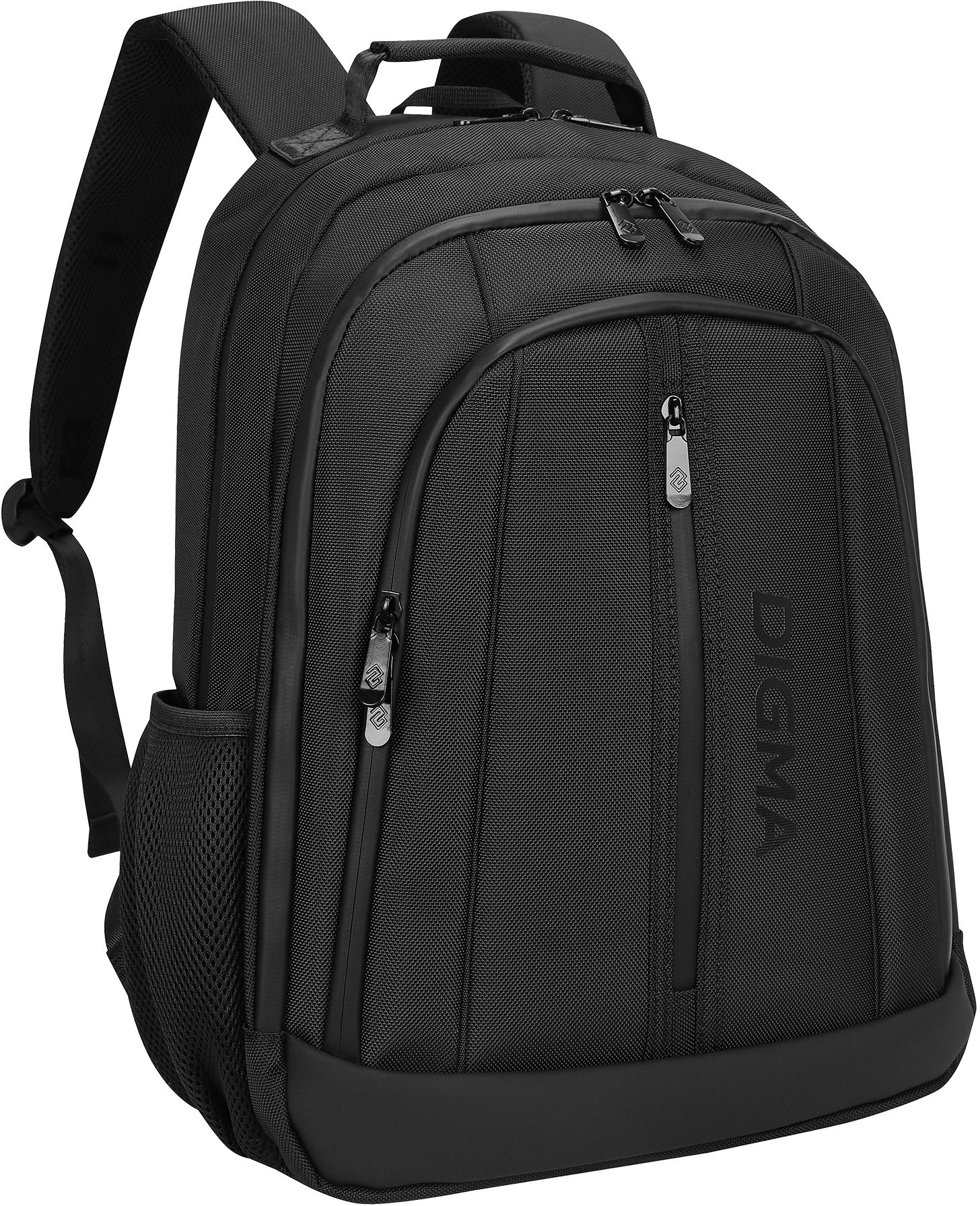 картинка Рюкзак для ноутбука 15.6" Digma Stash S2 черный полиэстер (DGBP15S2BK) от магазина бытовой техники и электроники «Тантал»