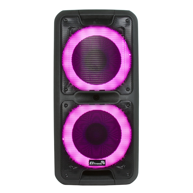 картинка Портативная акустика Eltronic 20-14 Dance box 300 80Вт LED TWS 7000мАч черный от магазина бытовой техники и электроники «Тантал»