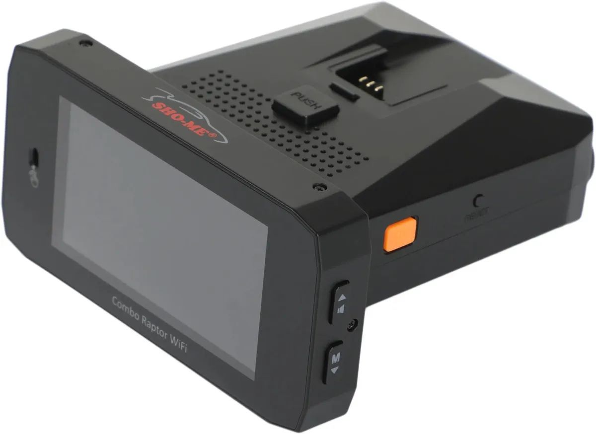 картинка Видеорегистратор с радар-детектором Sho-Me Combo Raptor WiFi GPS ГЛОНАСС черный 140° 2304x1296 Wi-Fi от магазина бытовой техники и электроники «Тантал»