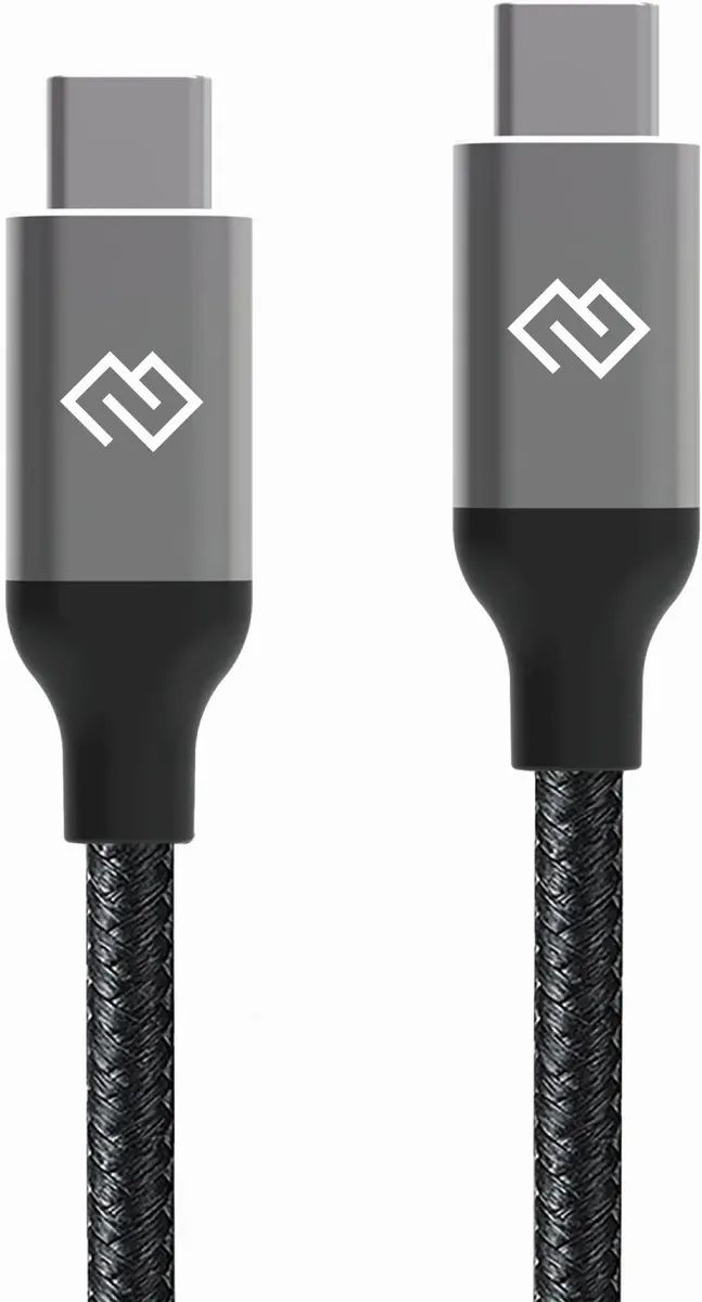 картинка Кабель Digma D-TYPE-C-USB3.2-100W-4K-2M USB Type-C(m) - USB Type-C(m) 2м черный от магазина бытовой техники и электроники «Тантал»