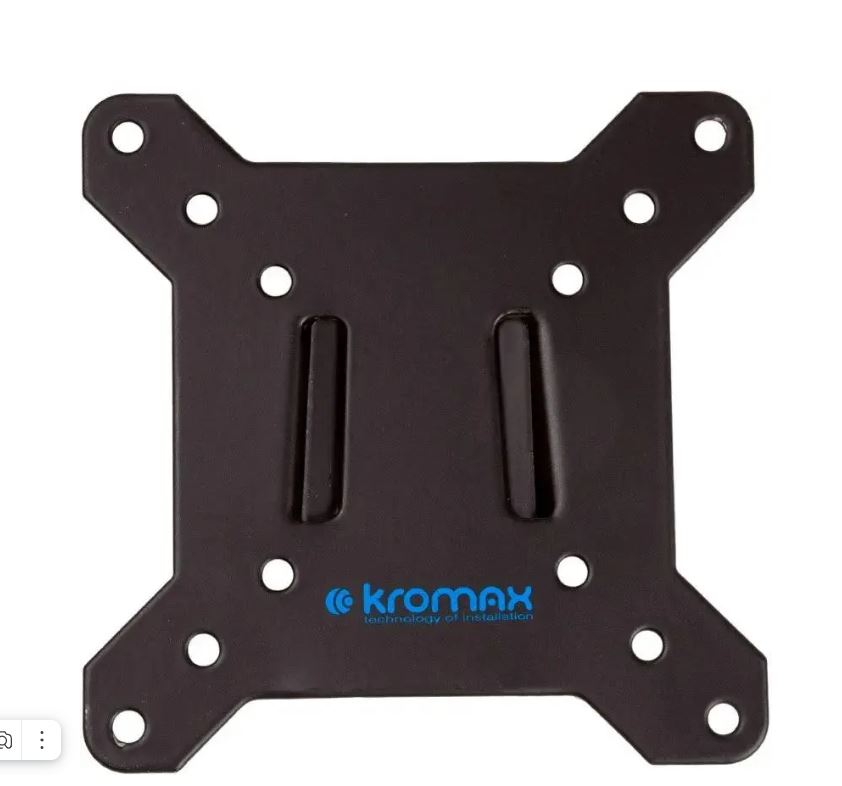 картинка Кронштейн для телевизора Kromax VEGA-3 new черный 15"-32" макс.20кг настенный фиксированный от магазина бытовой техники и электроники «Тантал»